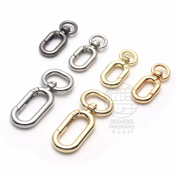 Bag Accessories Wine Bottle O-Shaped Bag Buckle Super Smooth Dog Buckle Very Strong Spring Key Chain Hook Buckle Hook Buckle