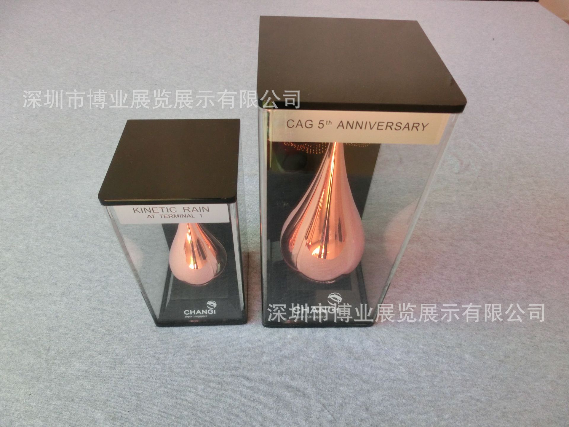 供应亚克力包装盒金属礼品防尘盒 亚克力展示盒