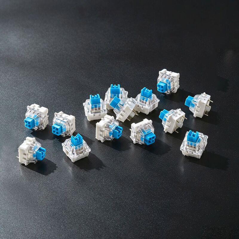 Mechanical keyboard key switches, dustproof cross switches, red switch tester, blue switch customization Mechanical keyboard key switches, dustproof cross switches, red switch tester, blue switch customization
