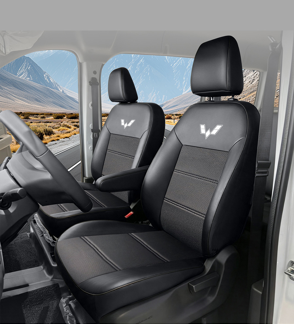 Wuling Yangguang Pro 2-seater and 6-seater special full-cover seat covers for new energy cargo and passenger vans, suitable for all seasons