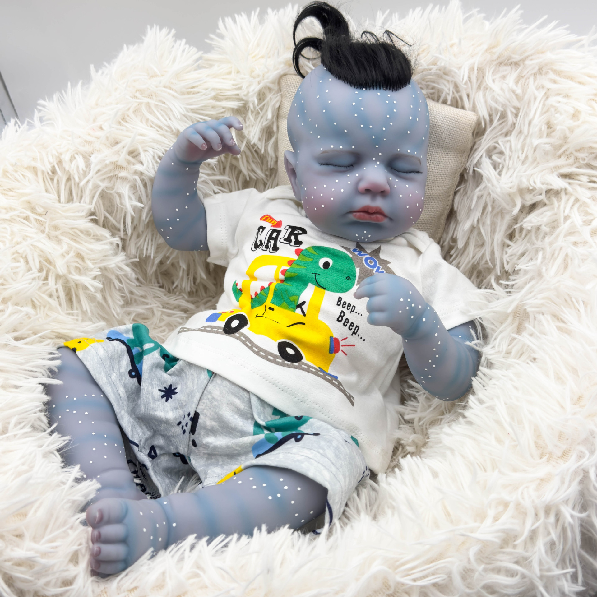19 pulgadas Reborn Avatar muñeca de comercio electrónico transfronterizo suministro AliExpress estación independiente