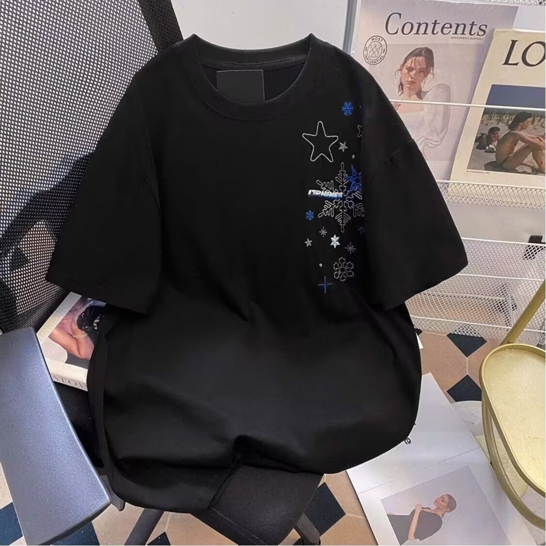 black