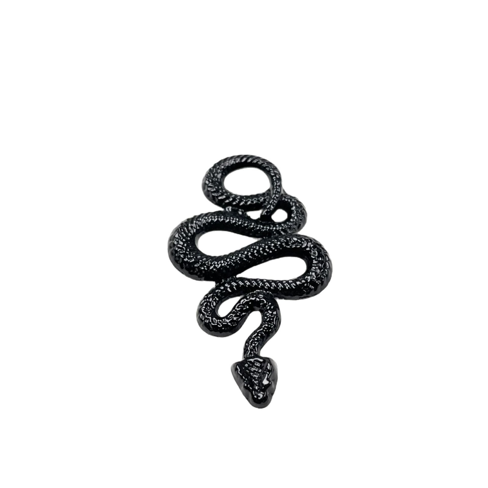 Europa y los Estados Unidos nueva aleación colorida pitón antigua plata colgante accesorios joyas colgante DIY joyas de Halloween