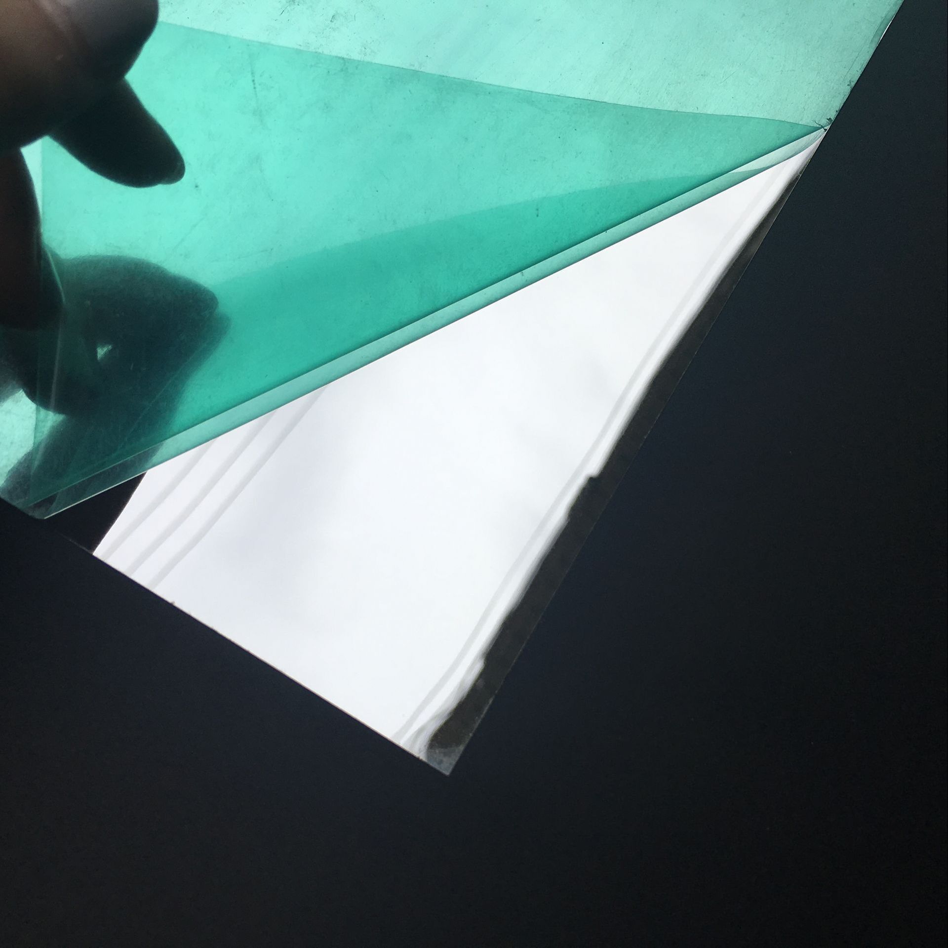 pvc pet金色银色塑胶片月饼盒化妆品盒镜片高档包装材料片材定制