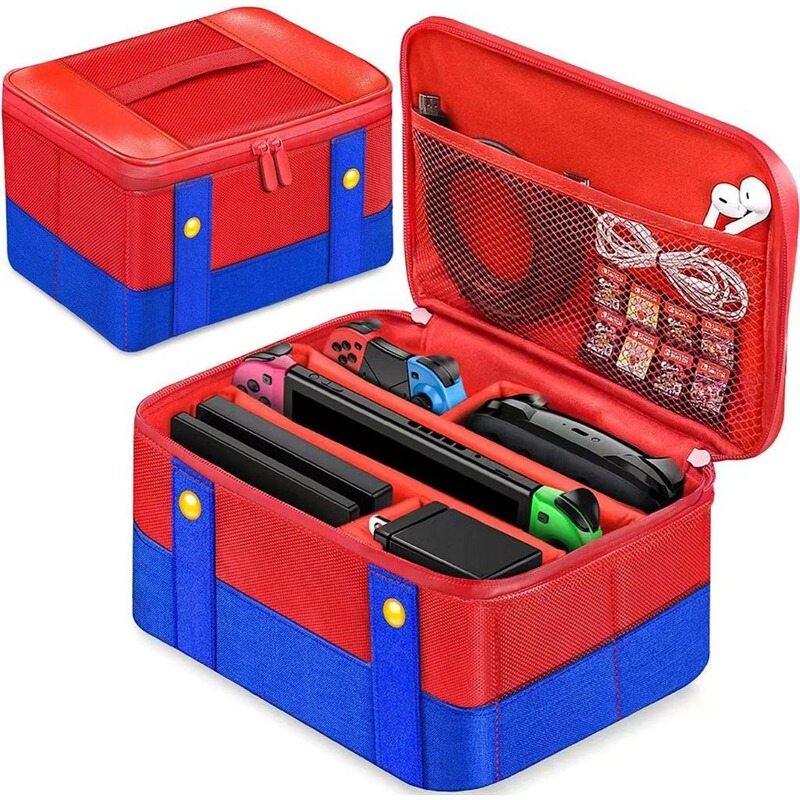Nintendo switch storage bag NS accessories full storage soft bag Mario game machine large capacity handbag
