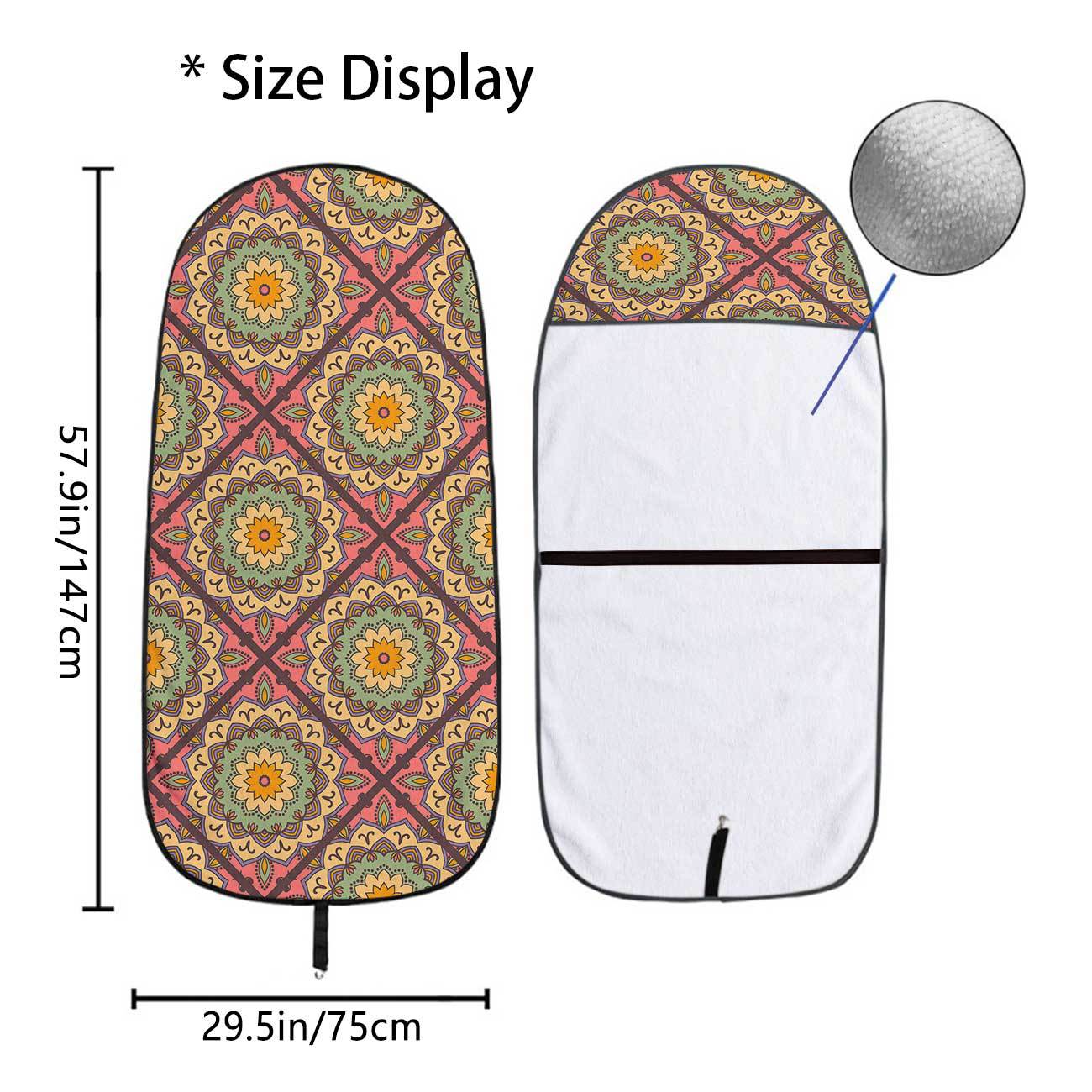 Car seat towel cover front seat protector suitable for gym and exercise, universal for all seasons, car use 76
