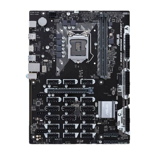 Suitable for B250 MINING EXPERT 19-card mining board DDR4 can plug 19 graphics cards in stock