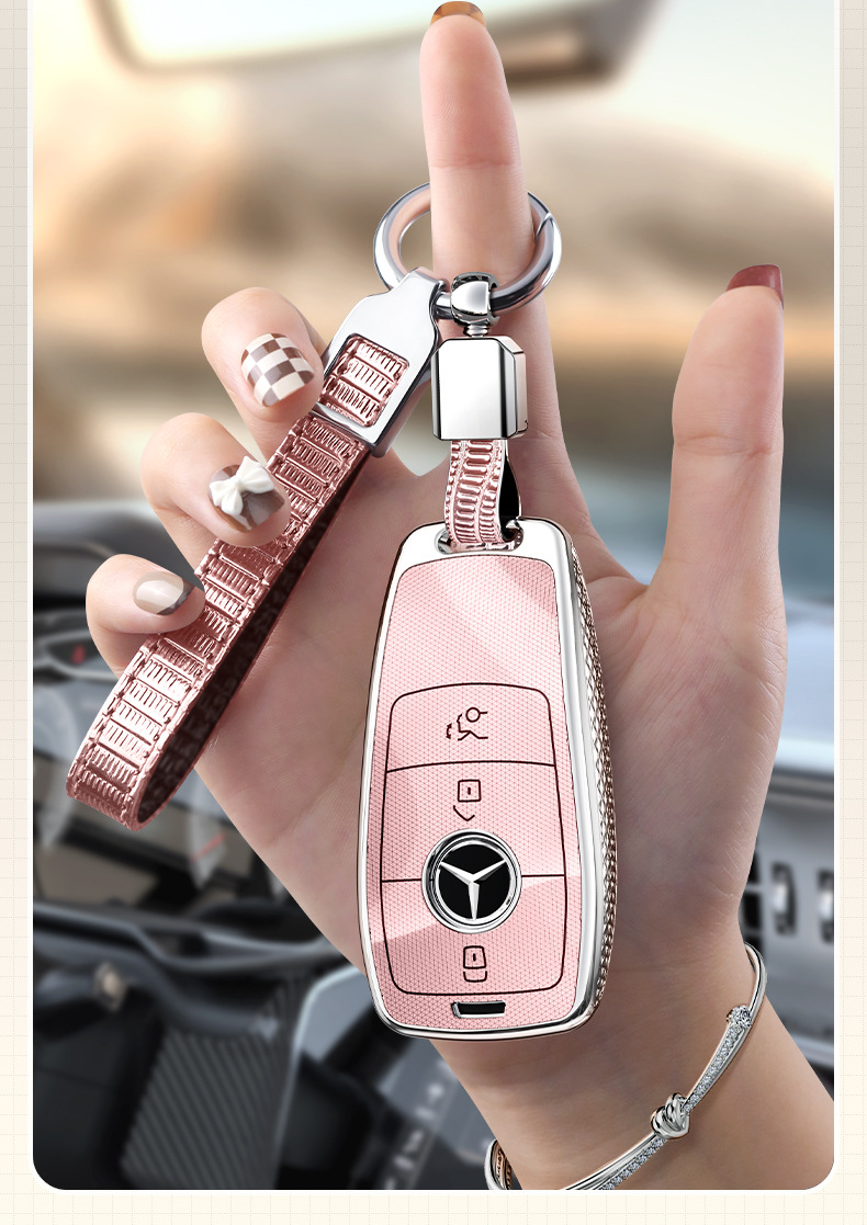For Mercedes-Benz a200l Key Case New b200 Buckle gla220 Package glb220 Car Key Shell Buckle