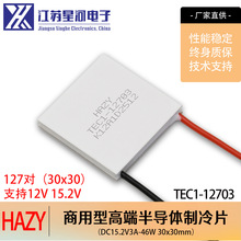 HAZY�Ǻ�TEC1-12703�뵼���������ƬDCֱ������ͨ����30*30mm