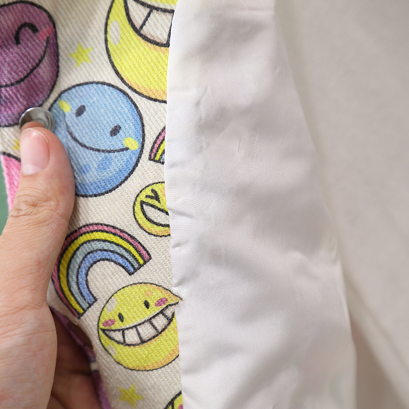 7742 chaqueta de primavera para niños 2025 nueva chaqueta sonriente para niños cool chico guapo primavera y otoño blusa callejera frita