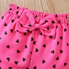 Summer cartoon shorts, cute headband, brand set, with short sleeve, 3 piece set