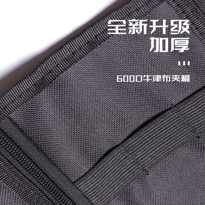 Kit de herramientas de gran capacidad de rollo portátil para el sitio de construcción, kit de herramientas de bolsa de hardware engrosado y reforzado de tela Oxford para el hogar