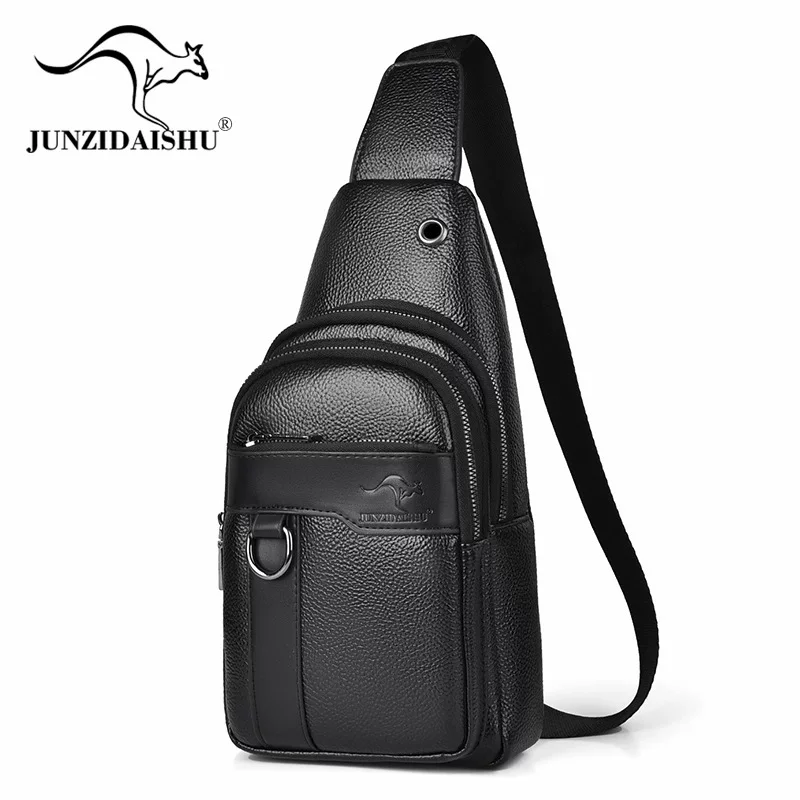 Polyurethane chest bag, bag strap one shoulder, trend sports backpack, belt bag, Korean style