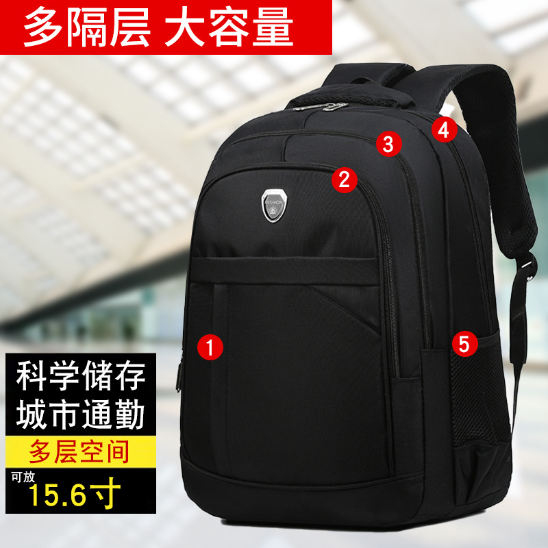 Mochila de estudiantes de gran capacidad de mano nueva mochila unidireccional de viaje de negocios ocio mochila de computadora de moda