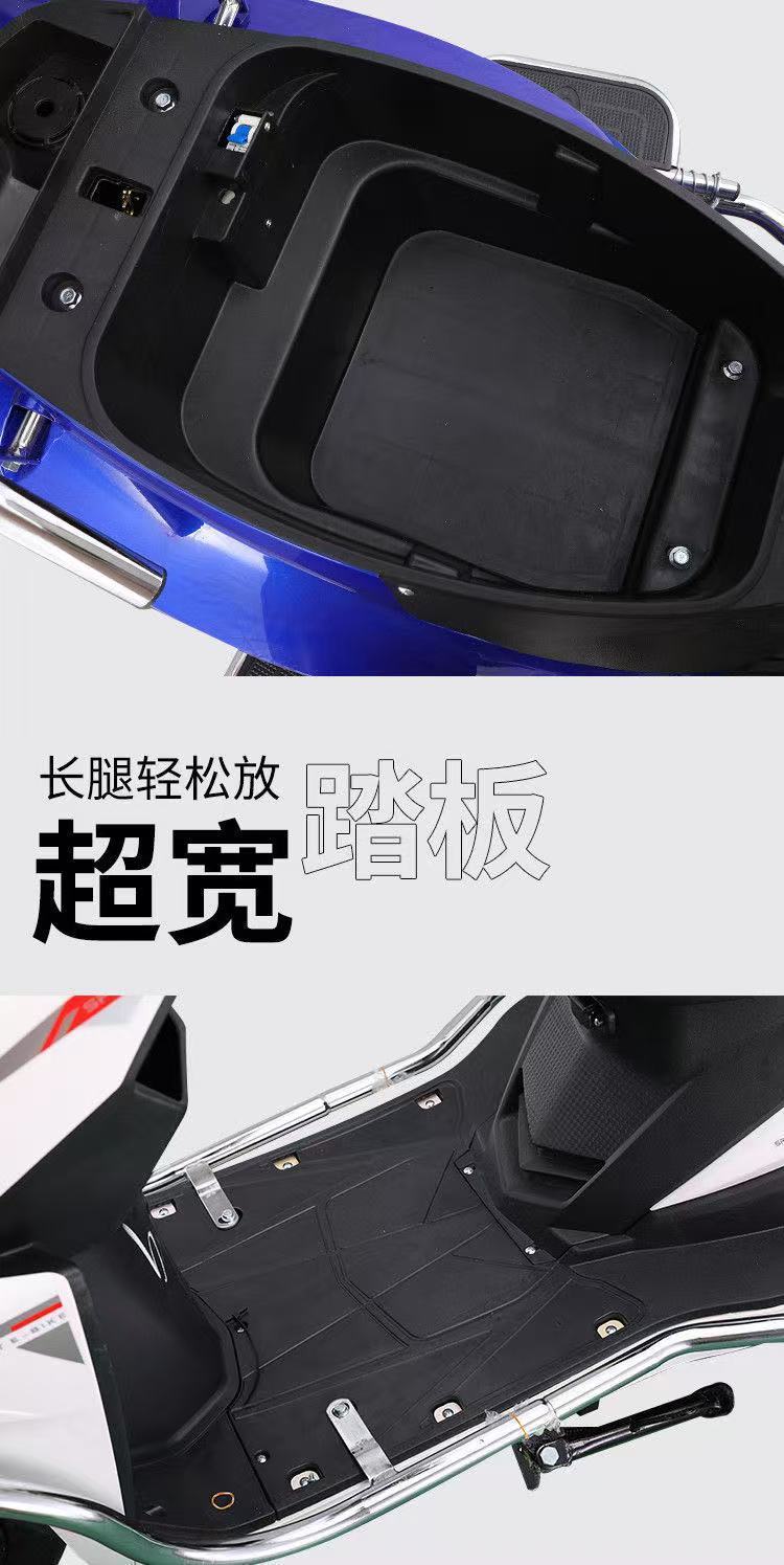 New 96V Electric Vehicle 72V High Power Two-Wheeled Scooter