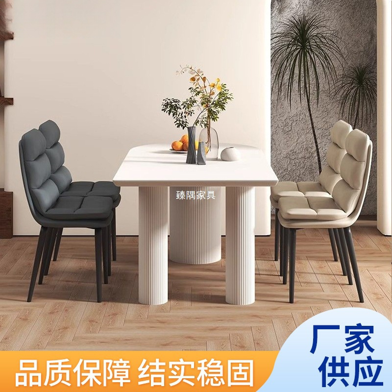 Sillas de comedor modernas y simples, sillas caseras, sillas de ocio, sillas de respaldo de bolsillo flexible, sala de negociación del hotel