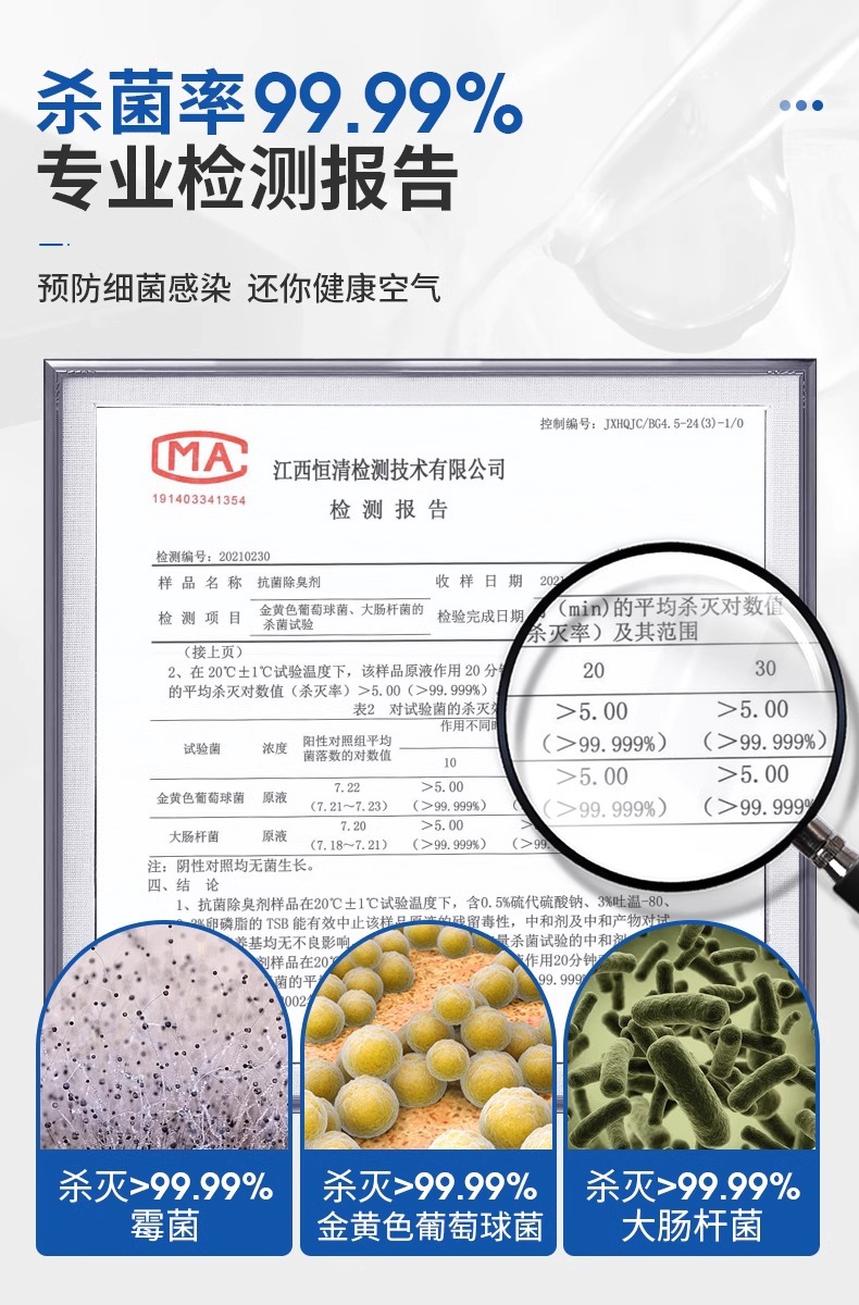 Suitable for Car Interior Odor Removal, Car Deodorization, Air Conditioner Sterilization, Antibacterial Spray, Car Deodorizing Artifact Air