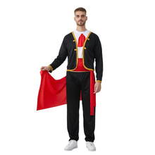 万圣节成人西班牙斗牛士舞蹈服装cos 儿童斗牛士演出服斗牛士套装