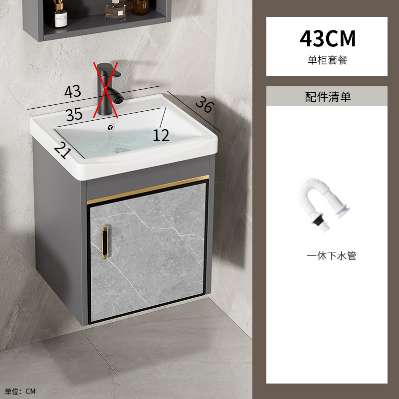 43 gabinete de cerámica + agua