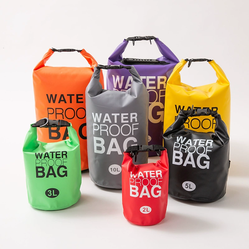 Beach waterproof bag PVC, worn on the shoulder