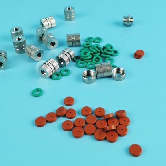 解析管垫片 各种进样垫红色低流失进样隔垫北京踏实热解析用