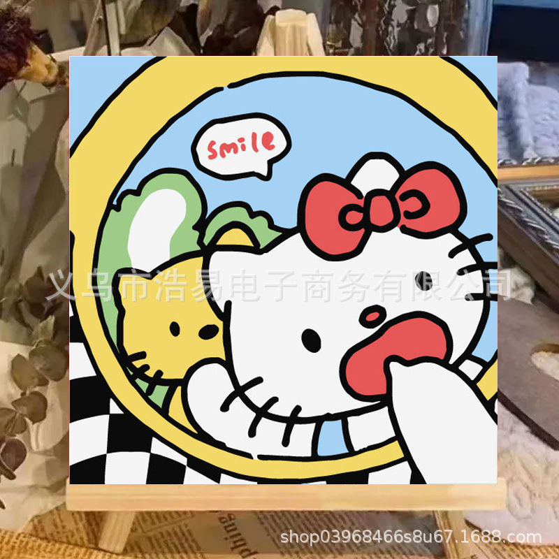 LL281 / 20*20cm paint+brush+backing board