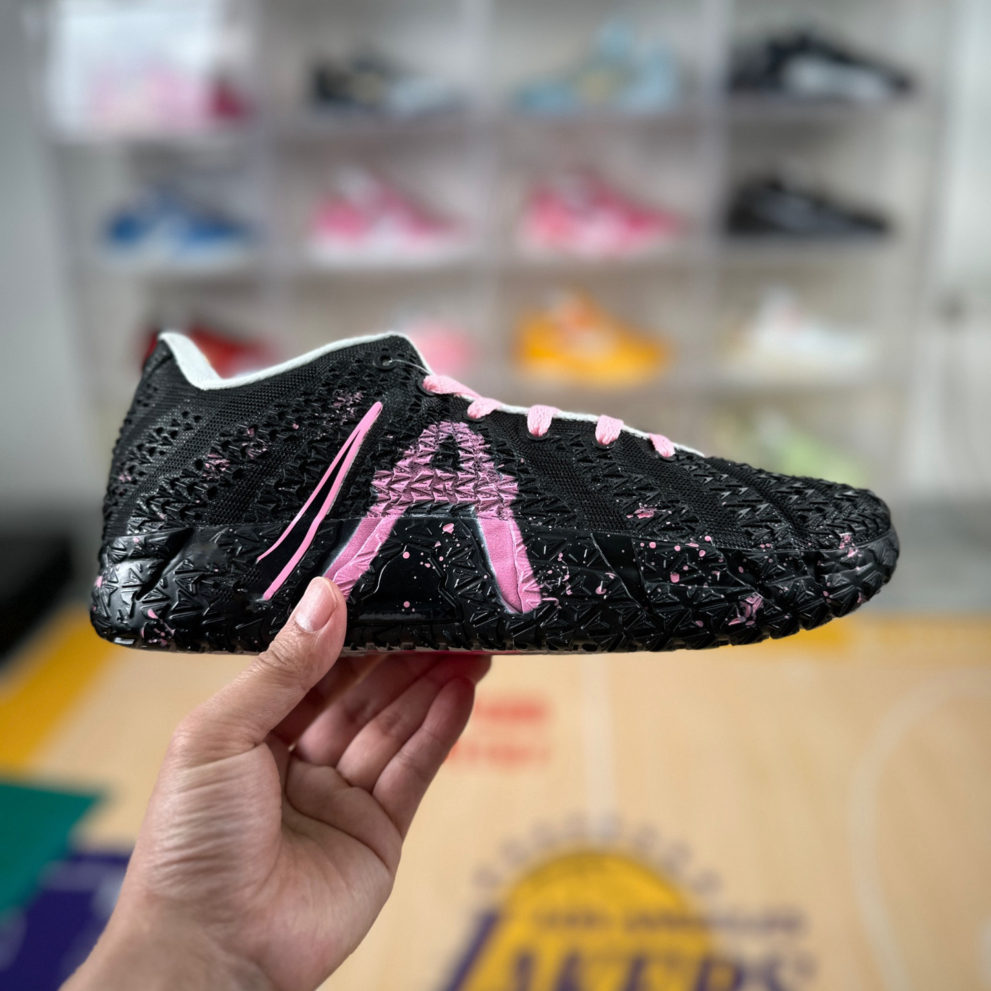 Zapatos JA3 de alta calidad Molant 3 generación de zapatos de baloncesto en polvo negro para hombres y mujeres zapatos deportivos antideslizantes zapatos casuales