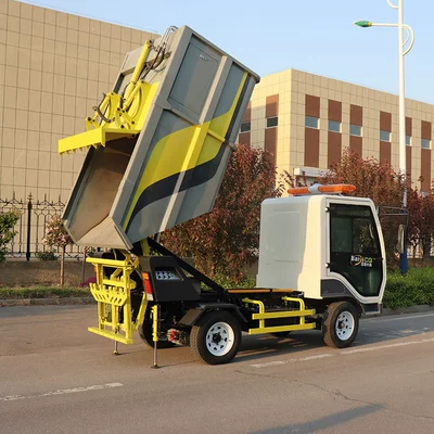 Elektrik zibil maşınları Garbage Removal in Residential Areas