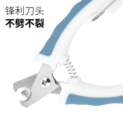 Factory wholesale pet supplies tail buckle design pet nail clippers wholesale cat and dog pet nail clippers