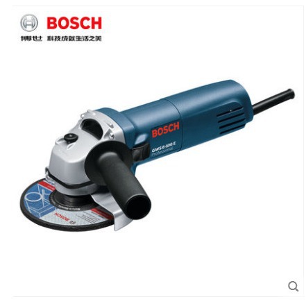博世角向磨光机GWS6-100E/125多功能打磨机切割抛光机可调速锯片