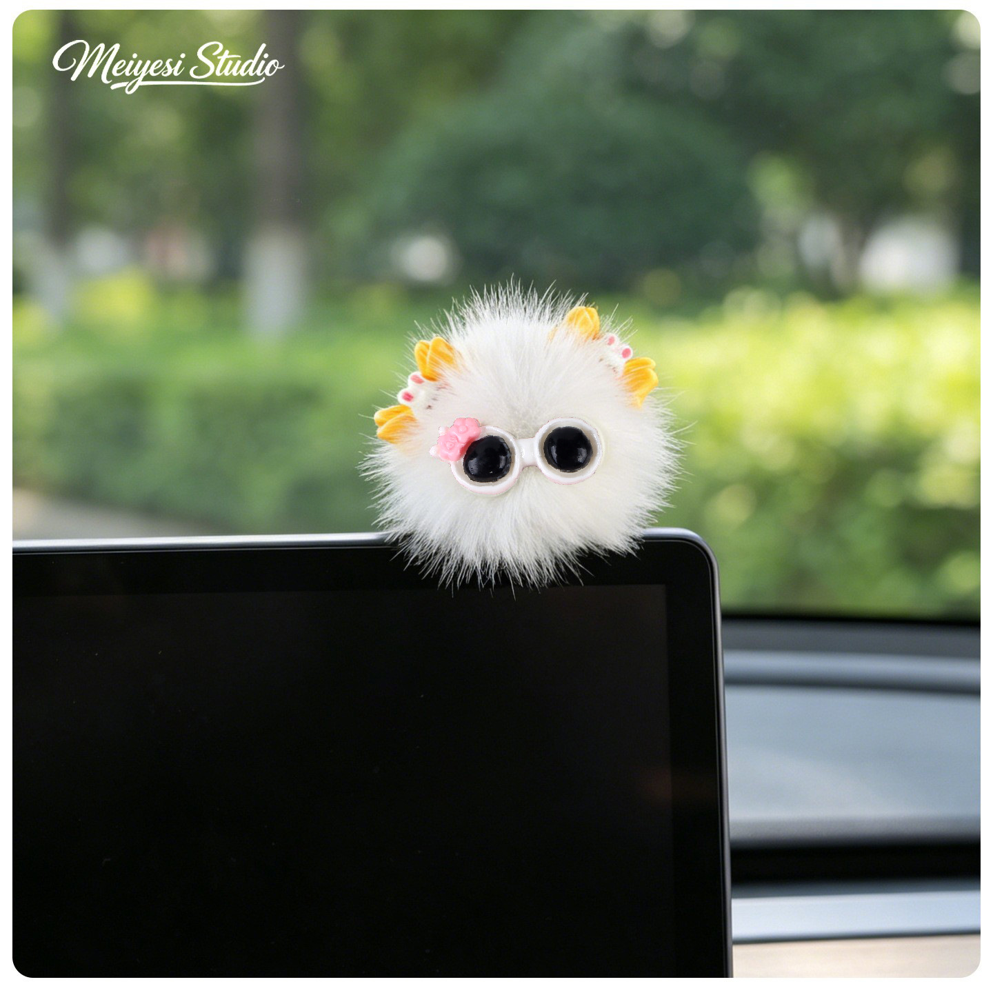 Nuevo elfo de carbón peluche pin de pelo accesorios agujeros zapatos bolsas decoración llaveros peluche adornos para automóviles