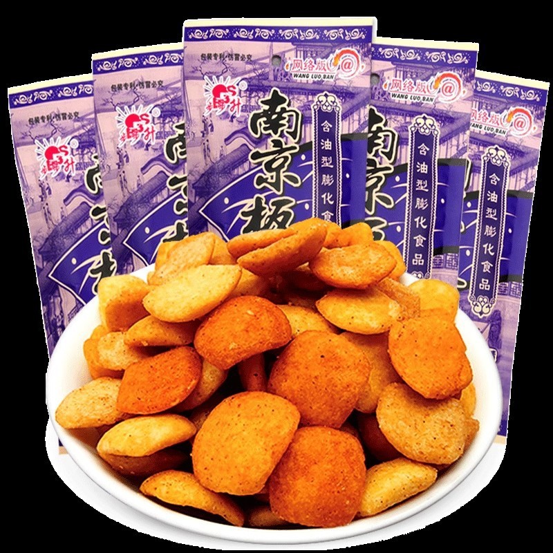 步步升南京板鸭味锅巴童年怀旧小零食小吃网红休闲食品网红解馋食|undefined