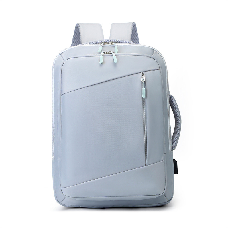 Mochila de hombro transfronteriza, bolsas de computadora, nuevos tipos de mochilas de moda para hombres y mujeres, bolsas de color sólido, bolsas de viaje al por mayor.