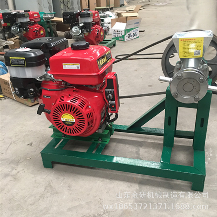 Multifunctional corn food glutinous rice stick machine vehicle-mounted mobile stall popcorn machine 12 horsepower diesel puffing machine 2