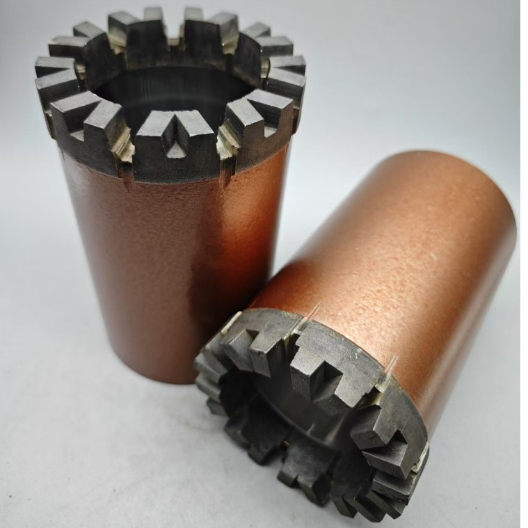 HTW套管鞋跟管钻头94跟管钻套管钻头91/78 113/97全液压便携钻机