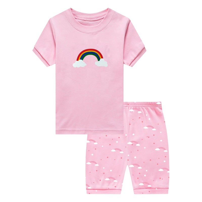 Europe and the United States children's clothing home clothing children's pajamas shorts suit Amazon explosions foreign trade for a set of generation