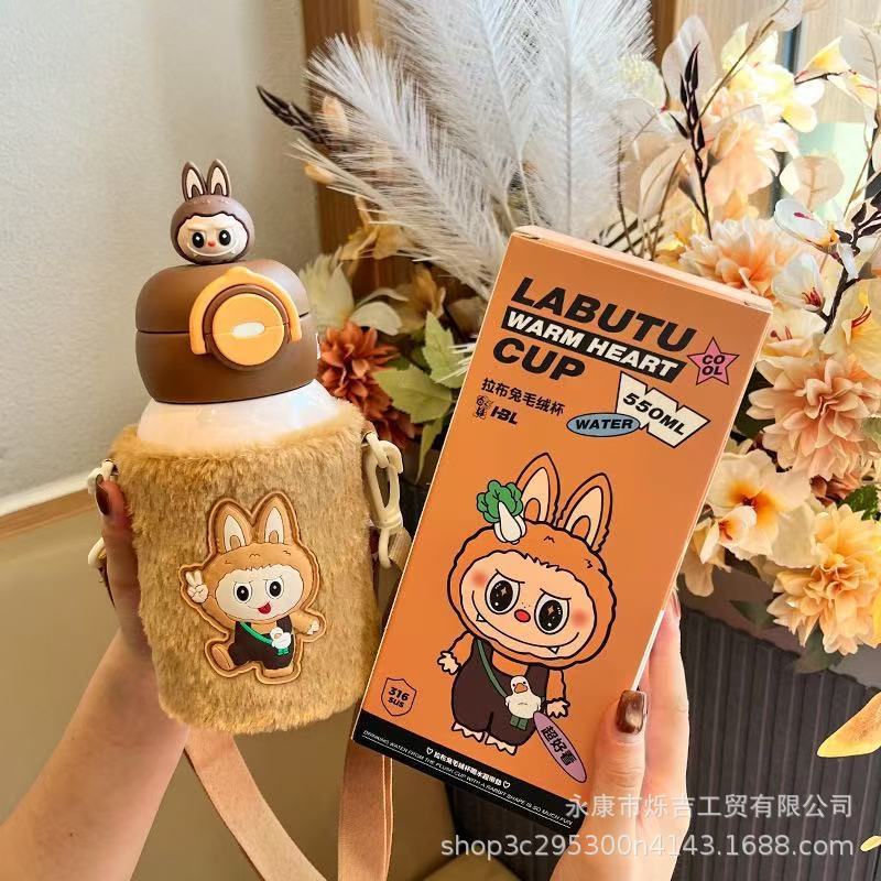 双饮儿童保温杯316食品级高颜值可爱水杯卡通学生上学便携杯子|undefined