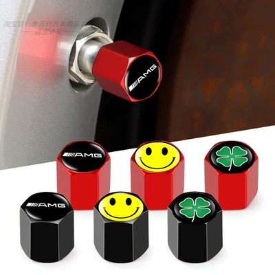 Suitable for C200L E300L GLE GLA GLC GLS decorative car tire valve caps, exterior modification
