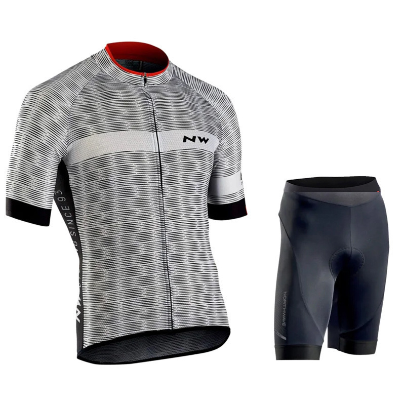 2020国境を越えた新NW環法騎手服半袖セット夏道路自転車日焼け止め服排汗通気起爆金