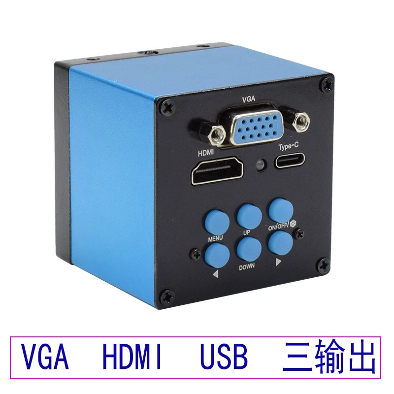HD промышленная камера HDMI микроскоп CCD камера USB подключить компьютер VGA обнаружения и ремонта электронного видео