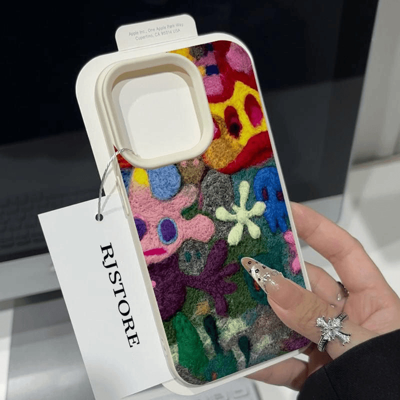 50g Weight Soft Glue Flower Spraying Sweet Phone Cases Phone Accessories
