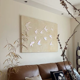 现代装饰画;油画