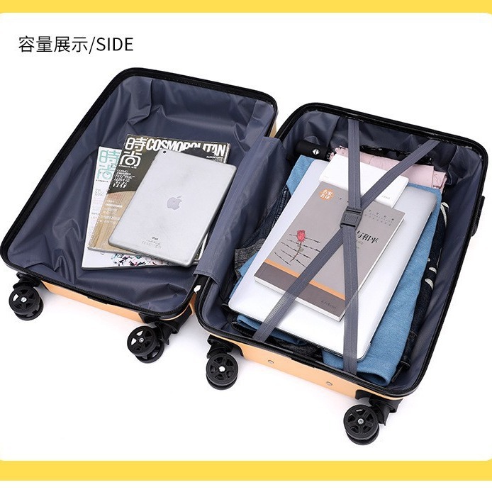 20 pulgadas maleta de dibujos animados maleta de viaje estudiante caja de tracción rueda universal contraseña caja de regalo de tendencia