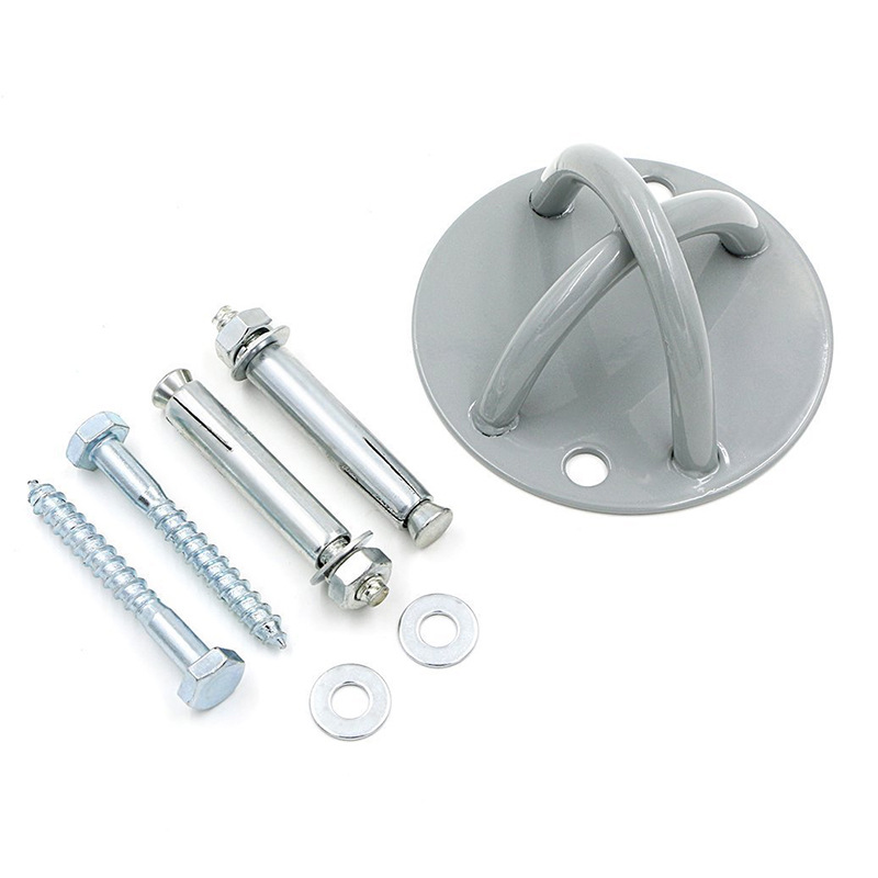 Hamaca de yoga aérea de carga disco fijo columpio hamaca hebilla dos agujeros trx disco fijo