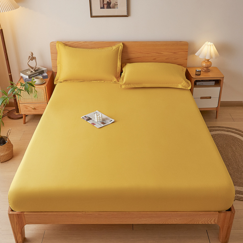 Sombrilla de cama funda de colchón de algodón de una sola pieza funda de cama de algodón fijo antideslizante funda protectora Simmons hotel al por mayor