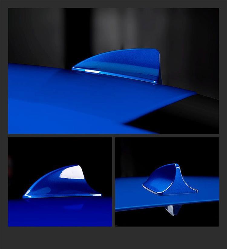 Suitable for 2021 Buick Yinglang Modified Shark Fin Antenna Shadow Gray Wheat Field Gold Snow White Car Roof Decoration