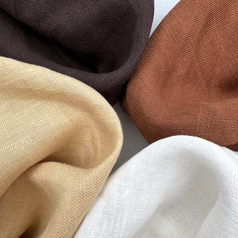 汉麻面料大麻纤维之王夏季汉麻衬衣裤子透气舒适环保纯天然面料