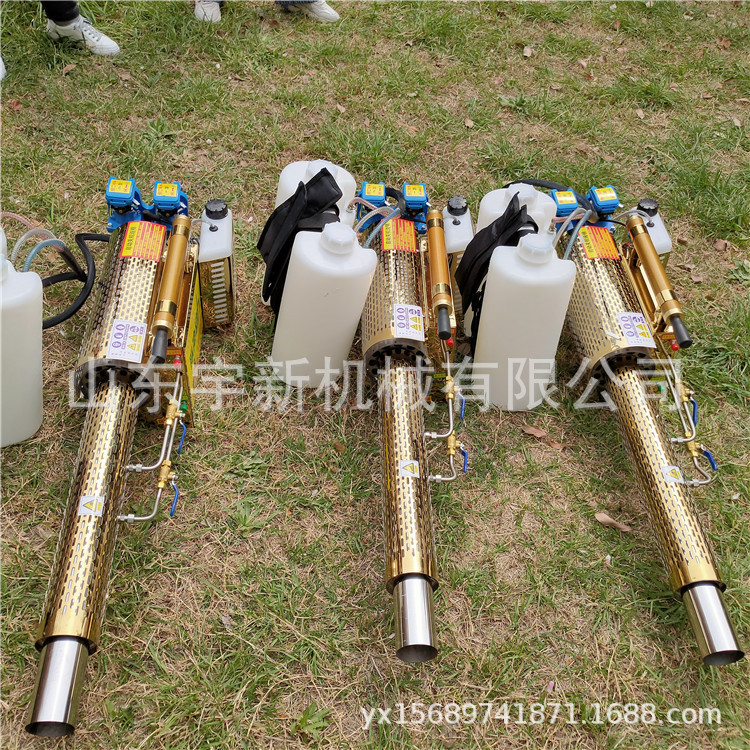 背负式大功率打药机汽油弥雾机 双管脉冲喷雾机