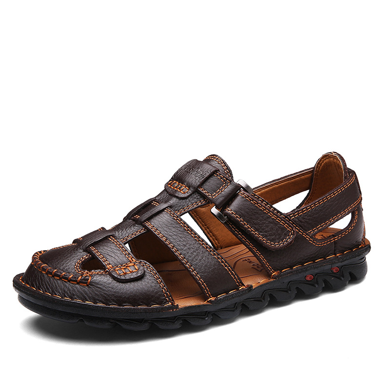 2025 verano nueva tendencia casual diaria zapatos de hombre antideslizante juvenil ligero sandalias de hombre perezosas