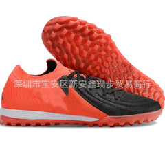 低帮全针织室内外平底草碎钉足球运动鞋name brand soccer shoes